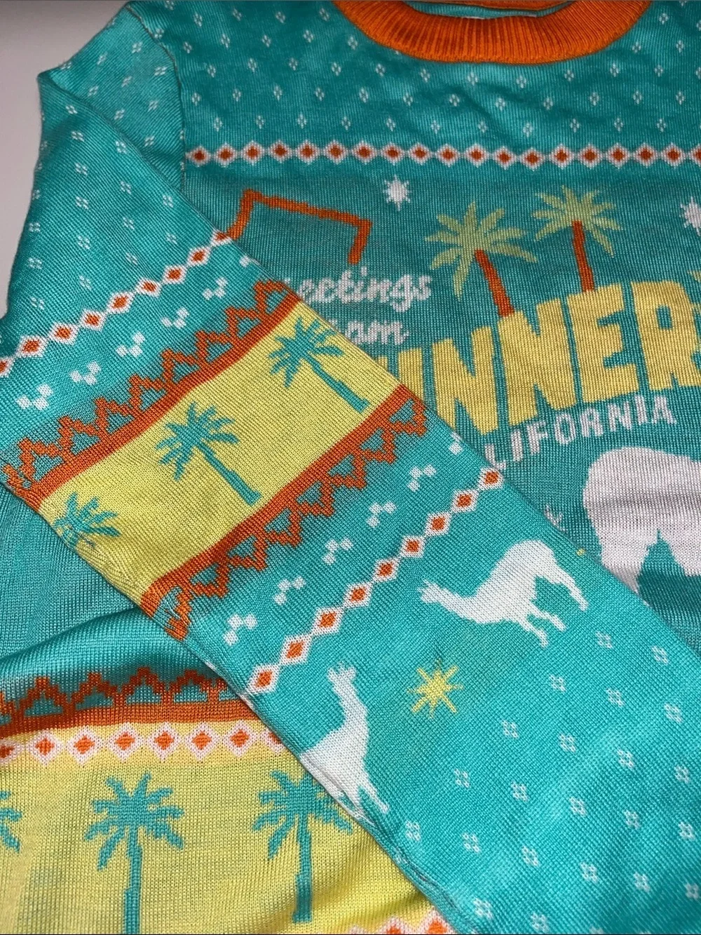 Tipsy Elves Teal and Orange 